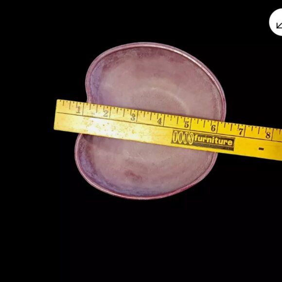 VINTAGE Hazel Atlas Platonite Orchard Ware APPLE Salad Bowl Serving Set of 2 - Picture 10 of 10